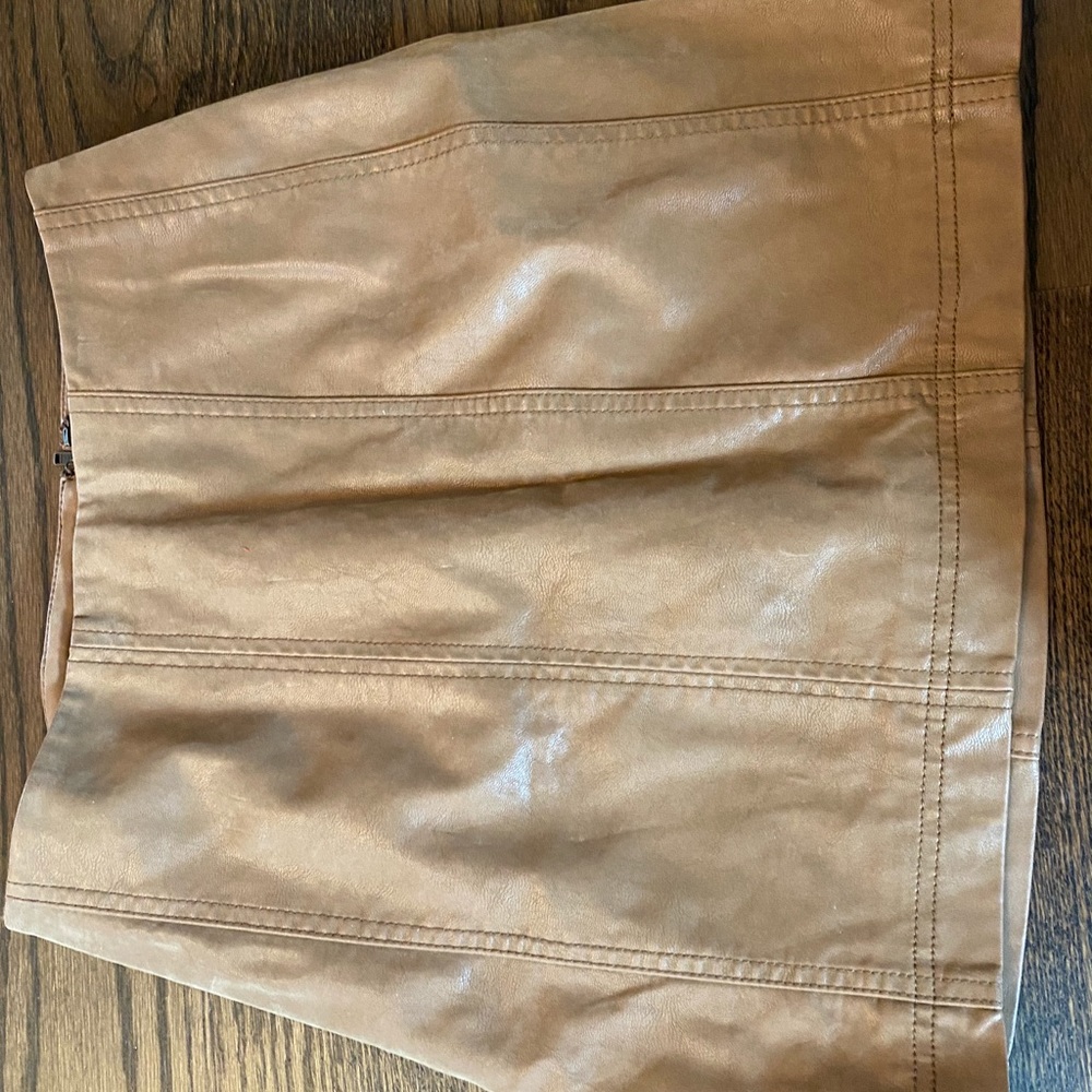 Modern femme suede skirt FREE PEOPLE
